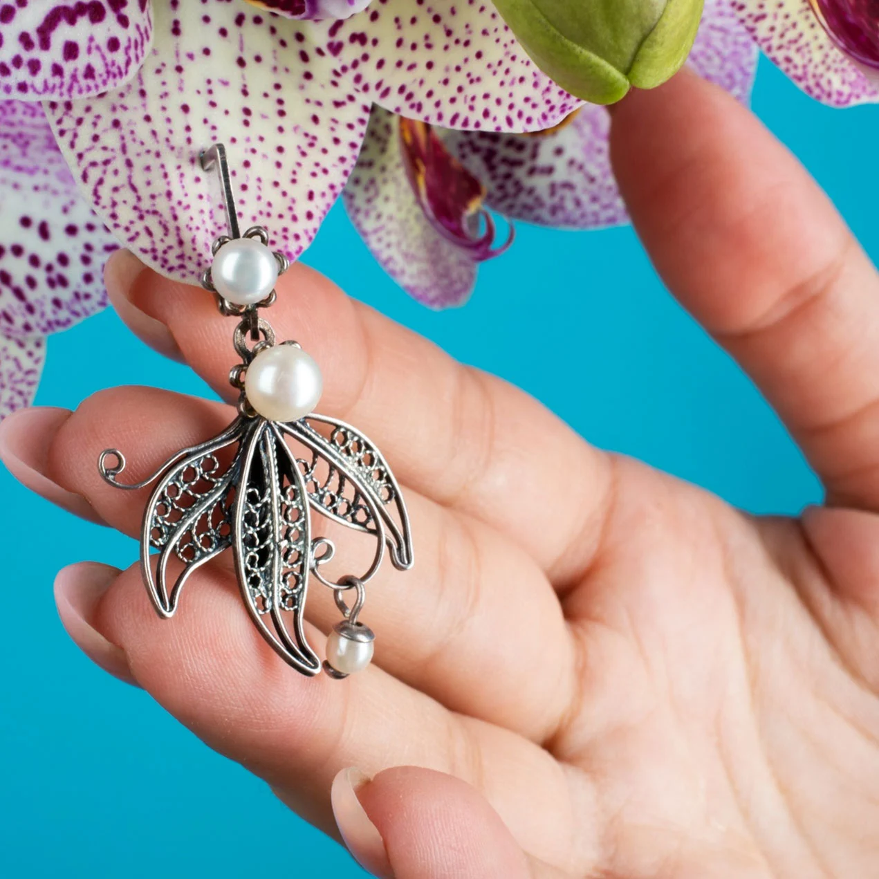 Boucles Orchidée